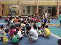 东盛幼儿园消防演习报道